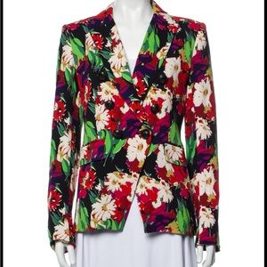 Veronica Beard Floral Blazer Sz 8